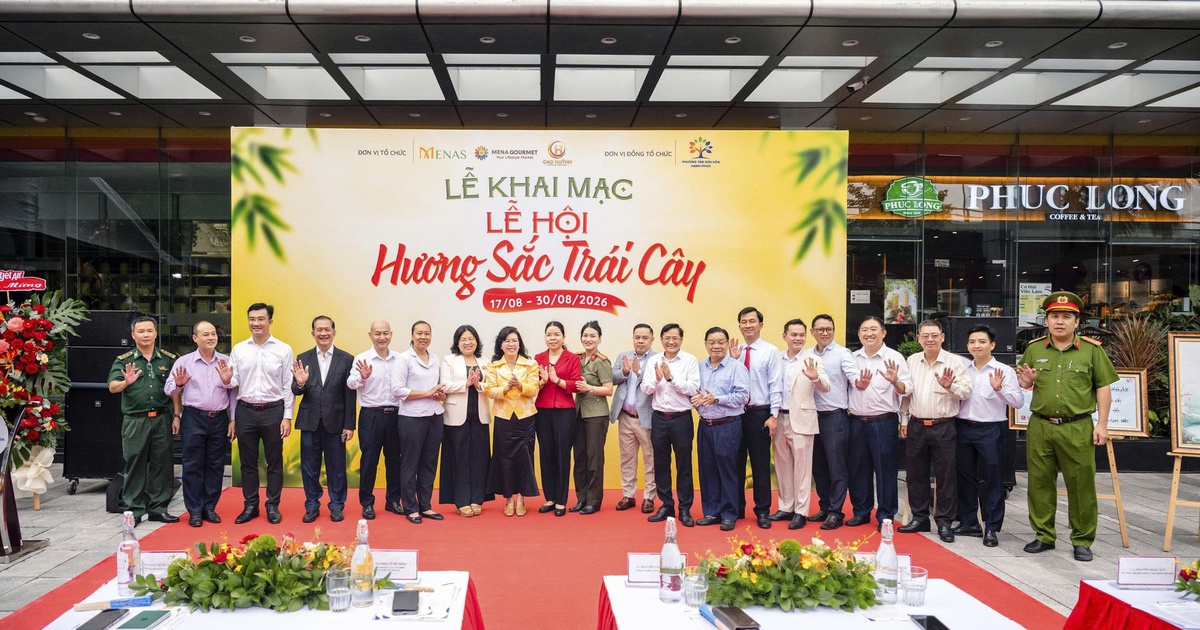 Khai mạc Lễ hội Hương sắc trái cây 2026 tại Menas Mall Saigon Airport