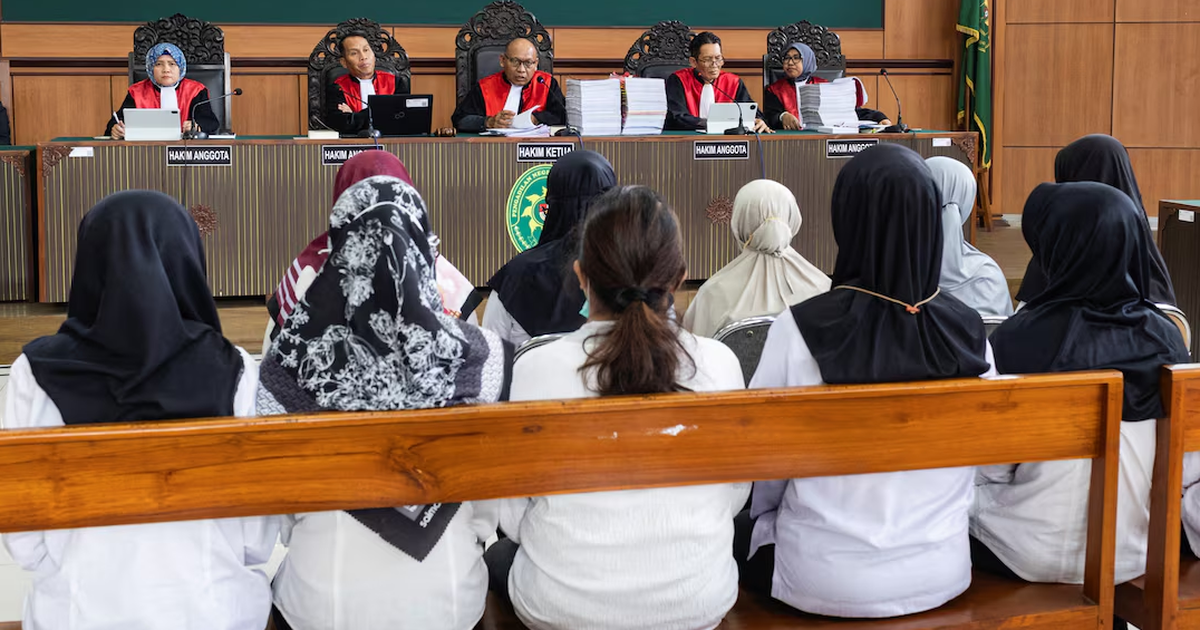 Indonesian court begins trial of daycare staffers in alleged child abuse case
