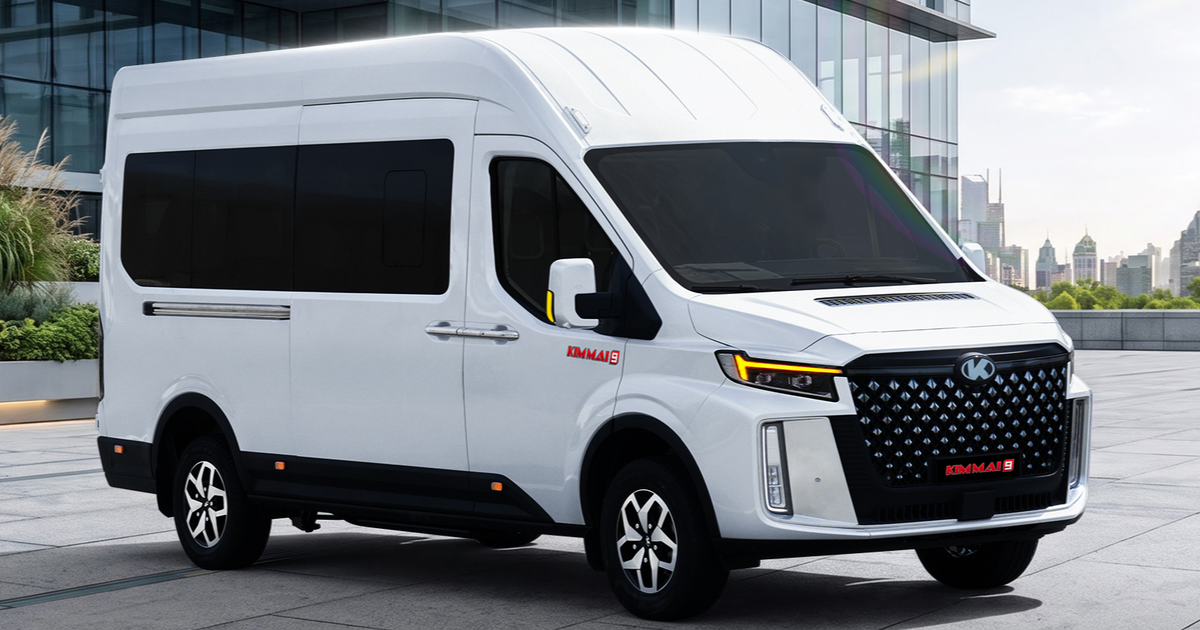 Xe điện 16 chỗ cạnh tranh Ford Transit ra mắt Việt Nam: Đi 450km/sạc, camera 360 độ, ga tự động