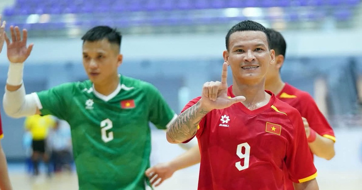 Tuyển futsal Việt Nam thắng đậm New Zealand