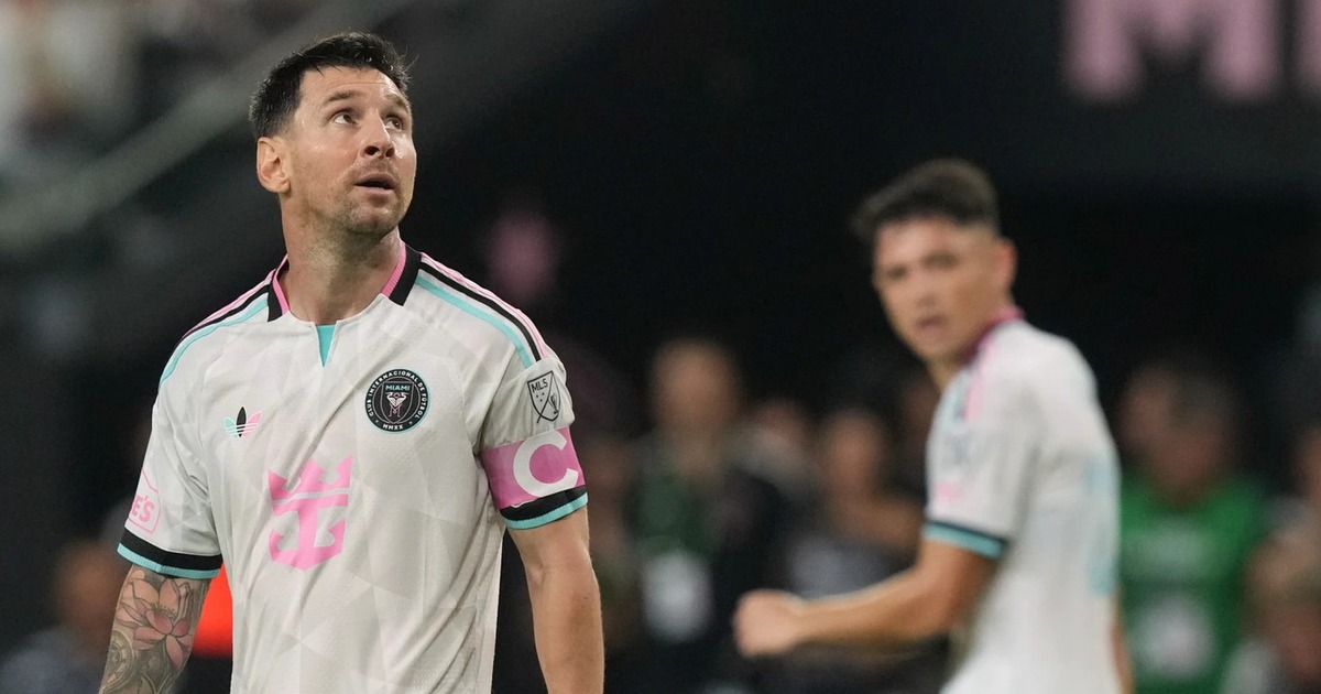 Inter Miami bị cầm hòa trong ngày Messi tái xuất