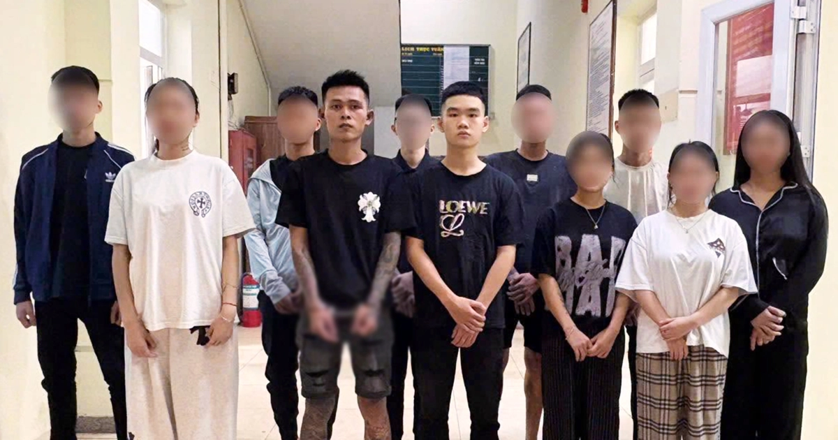 14 nam nữ thanh niên bị điều tra sau vụ hỗn chiến tại Quán Nhỏ