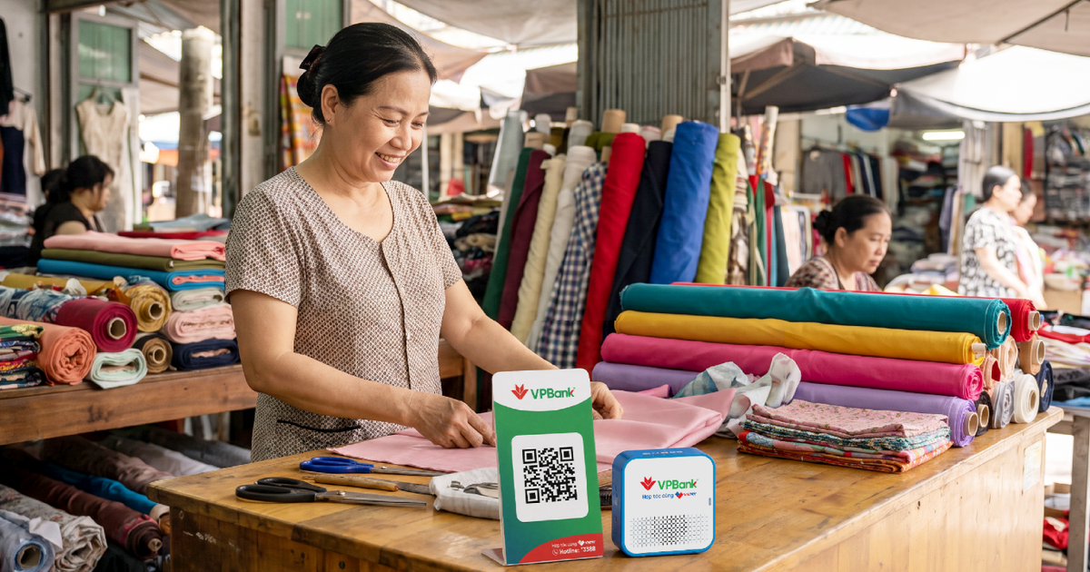 VNPAY trang bị loa thông báo giao dịch cho hộ kinh doanh