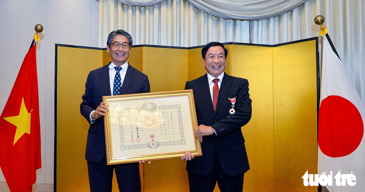 Vietnamese Japanese-language educator honored with Japan’s Order of the Rising Sun