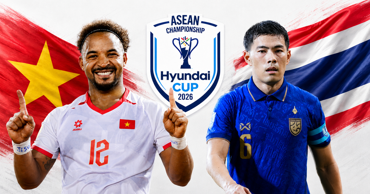 Lịch trực tiếp chung kết lượt về ASEAN Cup 2026: Việt Nam đấu Thái Lan