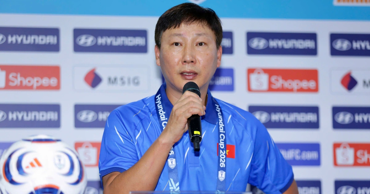Trực tuyến: HLV Kim Sang Sik họp báo sau chung kết lượt về ASEAN Cup 2026