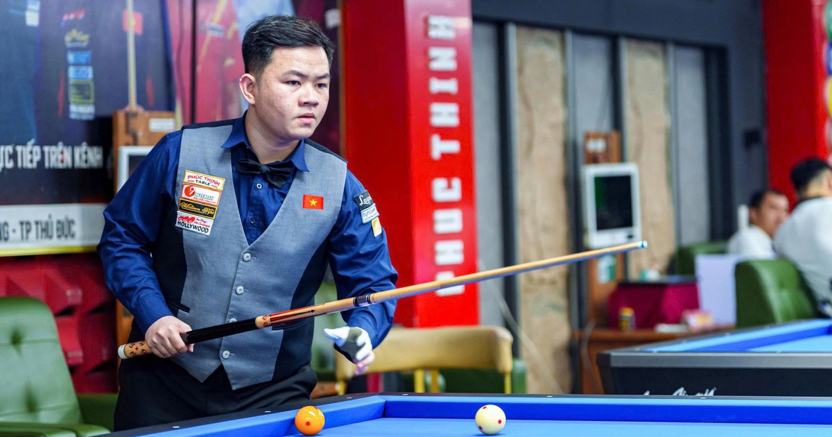 Bao Phương Vinh nhận về hơn 100 triệu đồng tiền thưởng từ Siêu cúp billiards