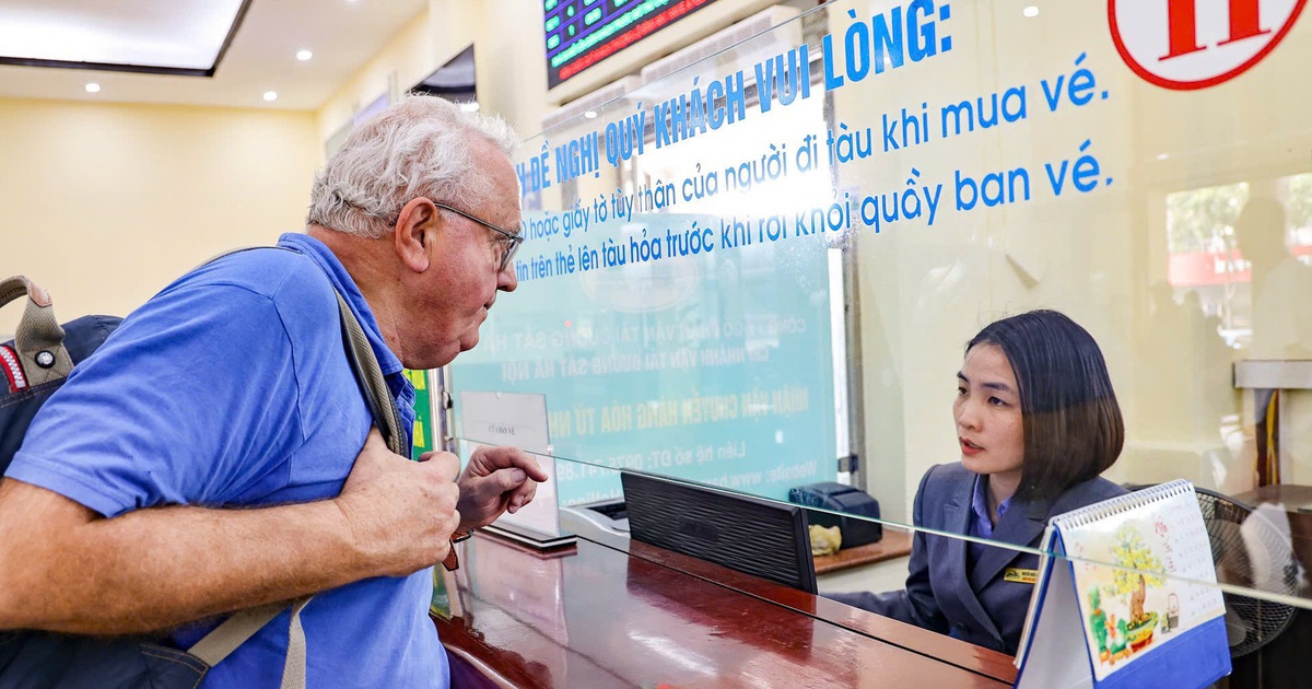 Đường sắt chính thức mở bán vé tàu Tết Nguyên đán từ 30-8