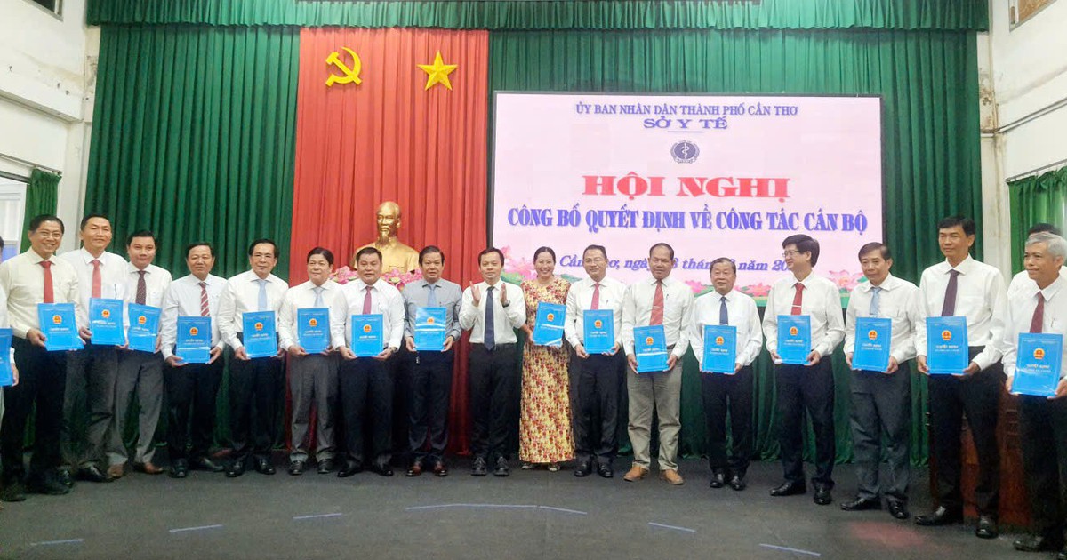 TP Cần Thơ bổ nhiệm giám đốc 20 bệnh viện đa khoa khu vực