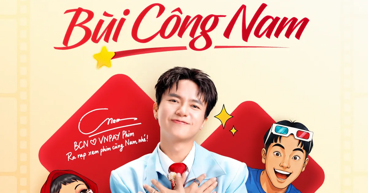 Bùi Công Nam trở thành đại sứ thương hiệu VNPAY Phim