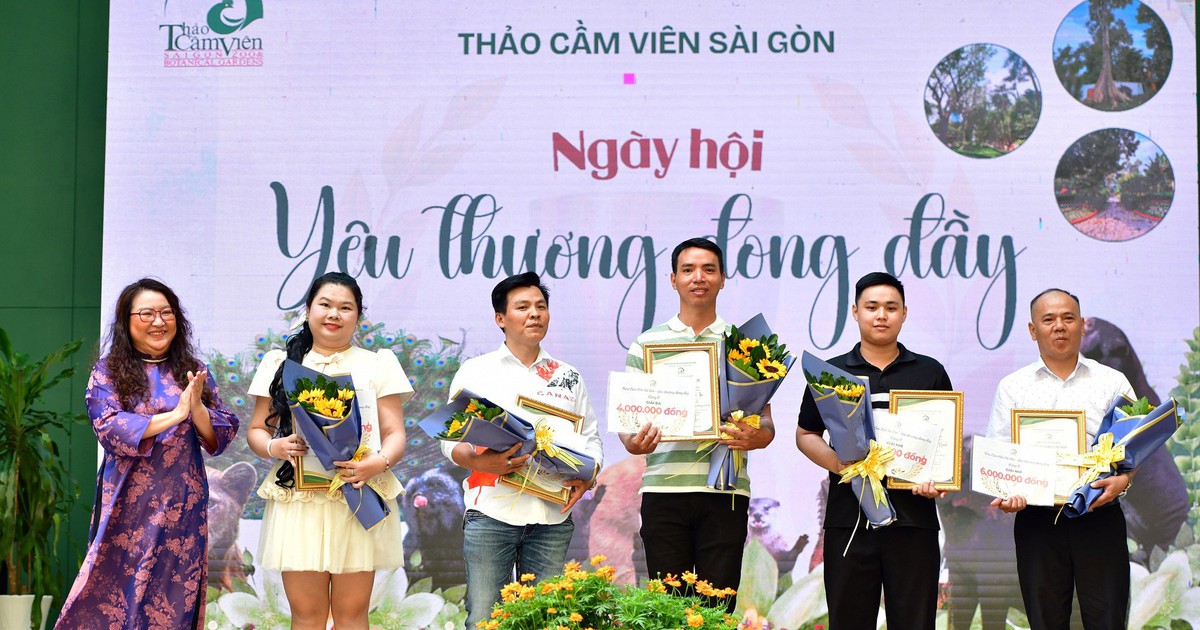 Học sinh lớp 5 đoạt giải đặc biệt viết về tình yêu động vật