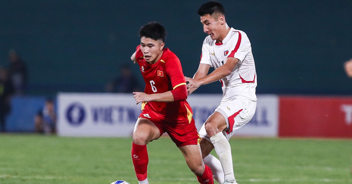 U20 Việt Nam thua đậm Triều Tiên ở trận ra quân vòng loại Giải U20 châu Á 2027