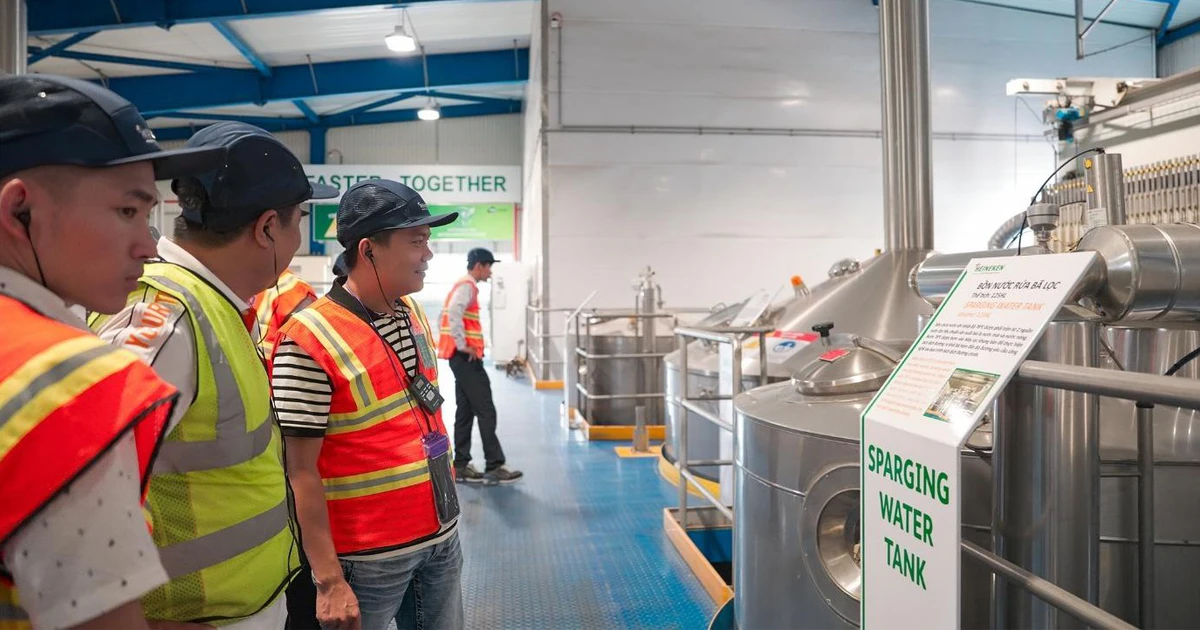 Đối tác trải nghiệm nhà máy Heineken Việt Nam tại Đà Nẵng