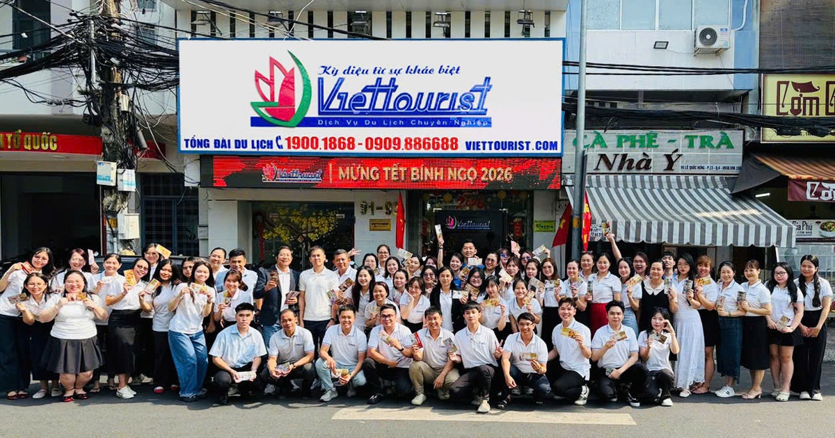 Viettourist củng cố nhận diện thương hiệu lữ hành chuyên nghiệp