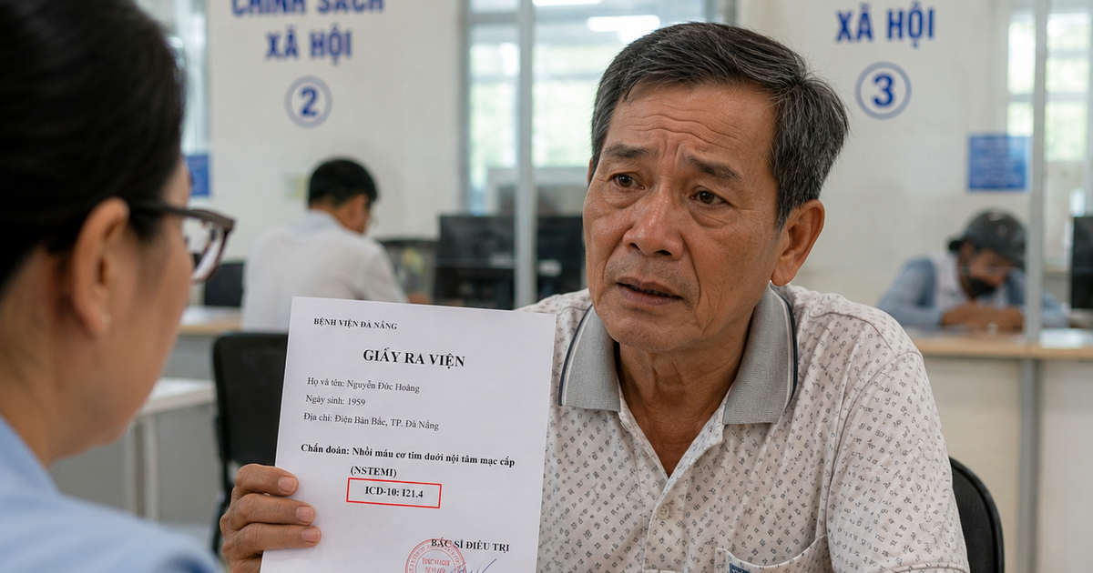 Sở Y tế Đà Nẵng trả lời vụ chưa được nhận trợ cấp vì giấy ra viện ghi tên bệnh… quá cụ thể