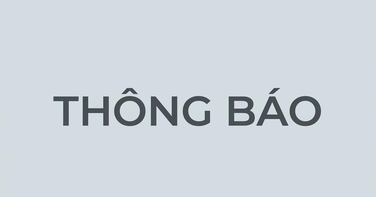 Cơ quan Cảnh sát điều tra Công an TP.HCM thông báo