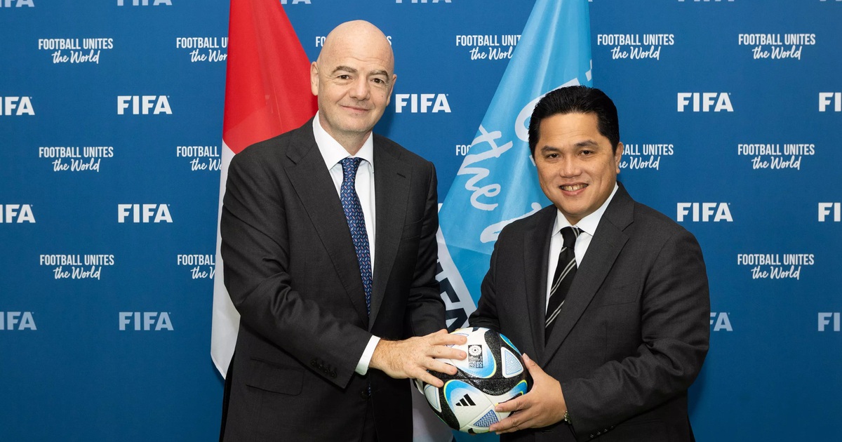 Indonesia kêu gọi ủng hộ Chủ tịch FIFA Infantino