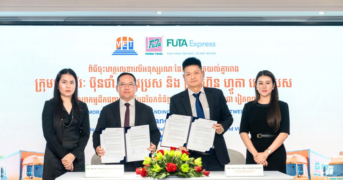 FUTA Express và VET ký kết Biên bản ghi nhớ hợp tác