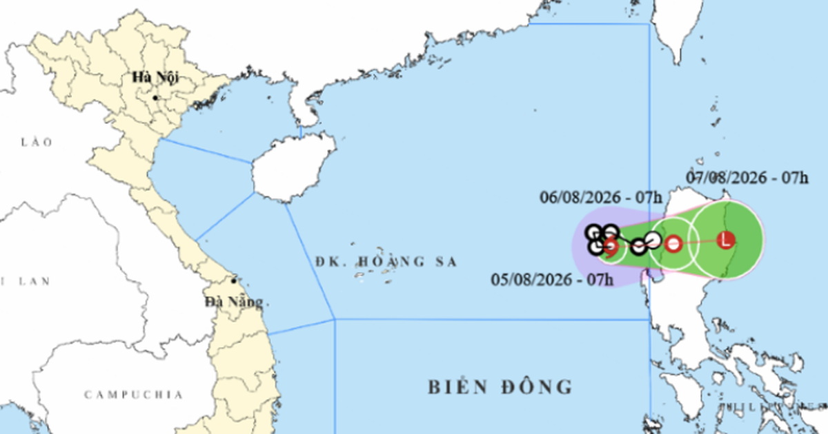 Storm Kujira forms over East Vietnam Sea, poses no threat to Vietnam’s coast or mainland