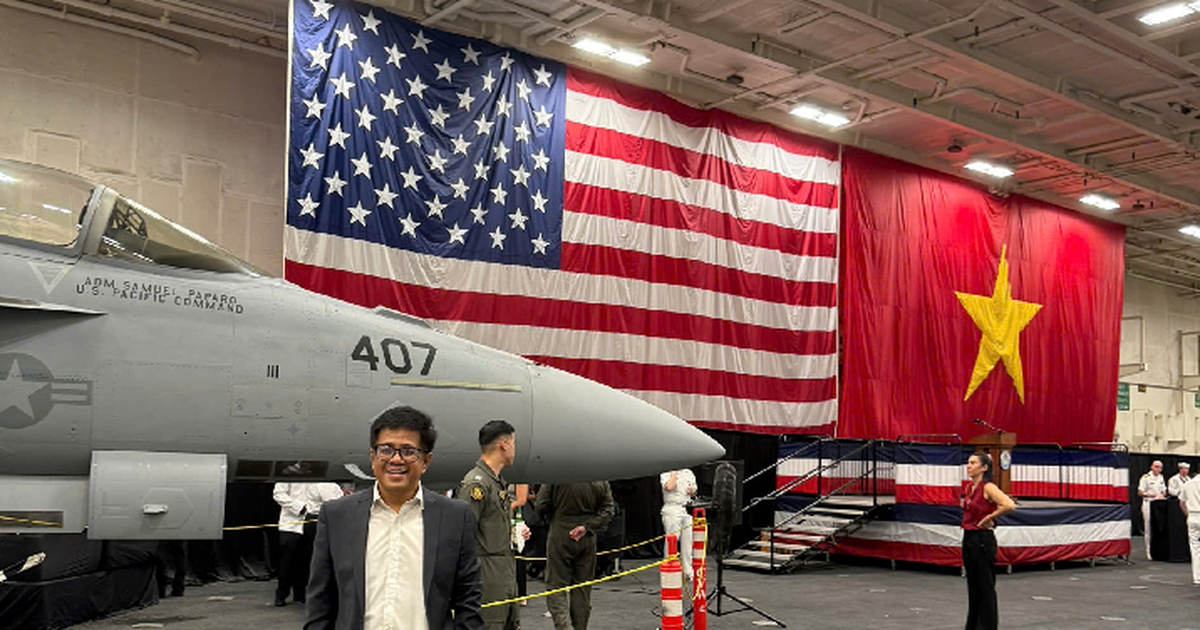 On USS George Washington deck: Strategic trust and evolution of Vietnam-US relations