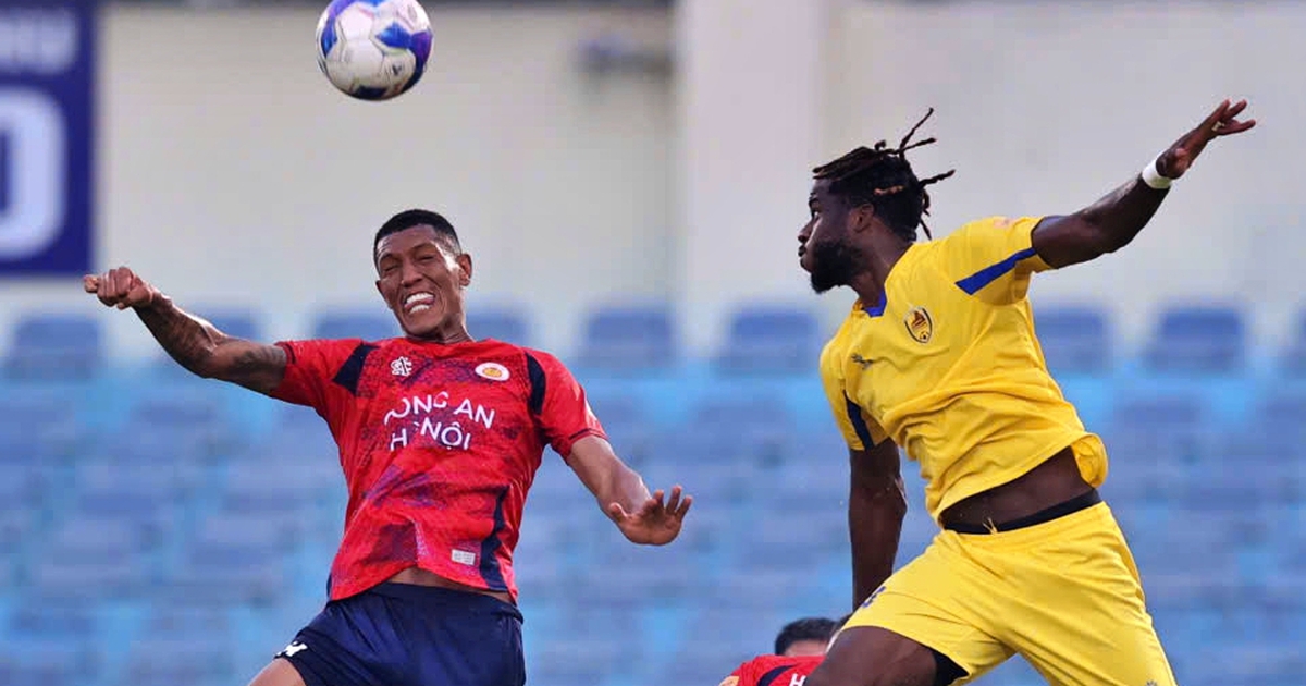 Công An Hà Nội đấu Hà Tĩnh ở vòng 1 V-League 2026- 2027