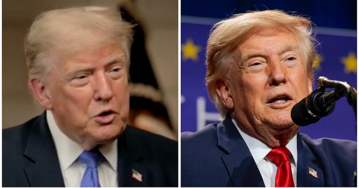 Ông Trump xuất hiện với mái tóc gây nhiều sự chú ý tại Las Vegas, dân mạng khen 'lão hóa ngược'