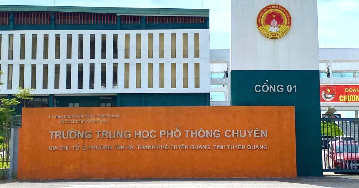 328 thí sinh chuyên Tuyên Quang được giữ nguyên số báo danh cũ khi thi lại