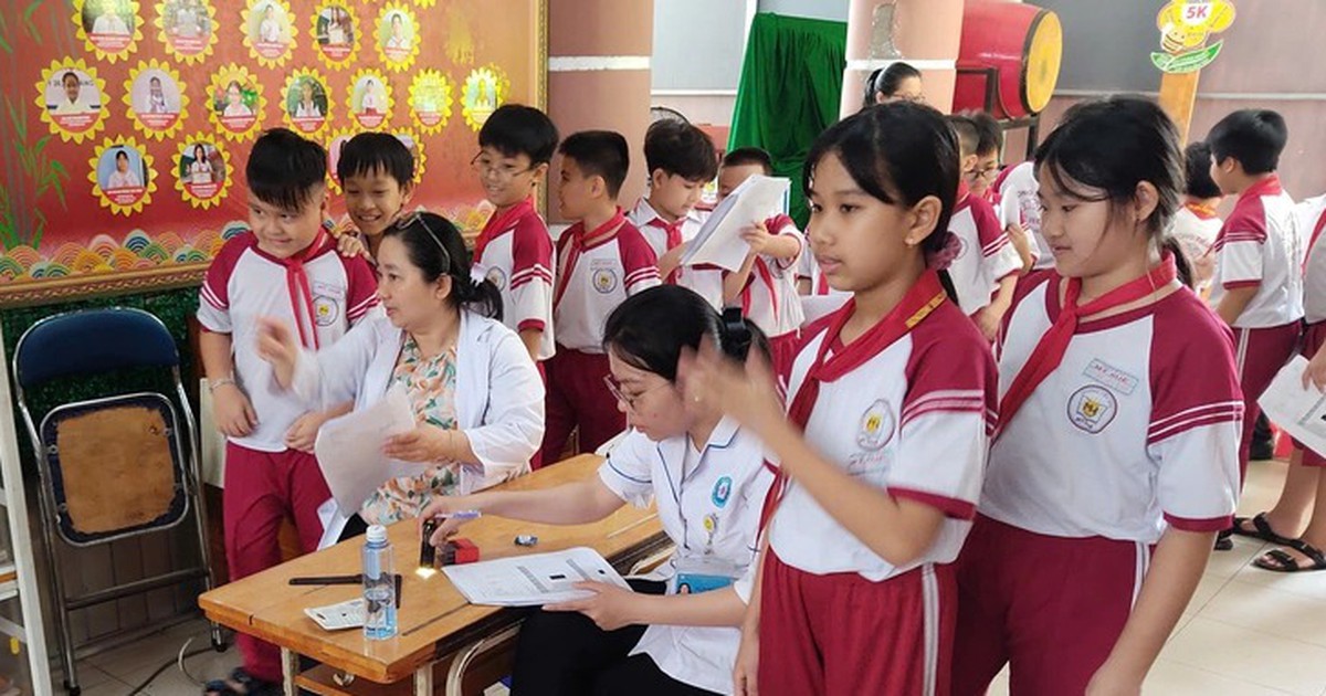 Ho Chi Minh City to provide free health checkups for 3 million students