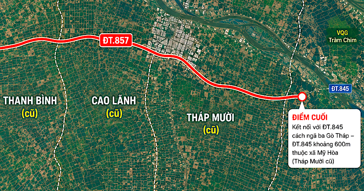 Thanh tra phát hiện nhiều sai phạm tại dự án gần 2.179 tỉ đồng ở Đồng Tháp