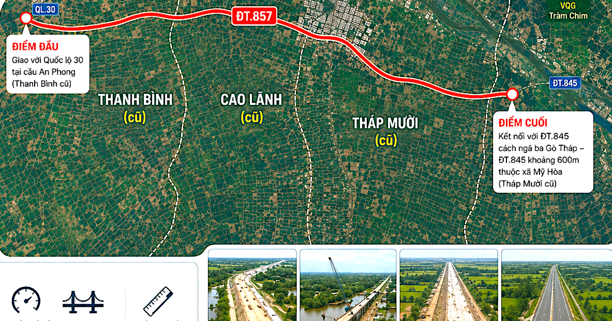 Thanh tra phát hiện nhiều sai phạm tại dự án gần 2.179 tỉ đồng ở Đồng Tháp