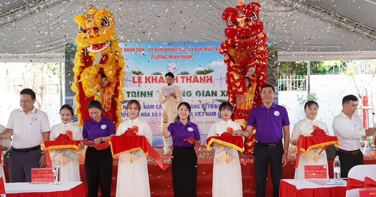 Phường Minh Phụng: Biến khu nhà đất xuống cấp thành công viên xanh phục vụ cộng đồng