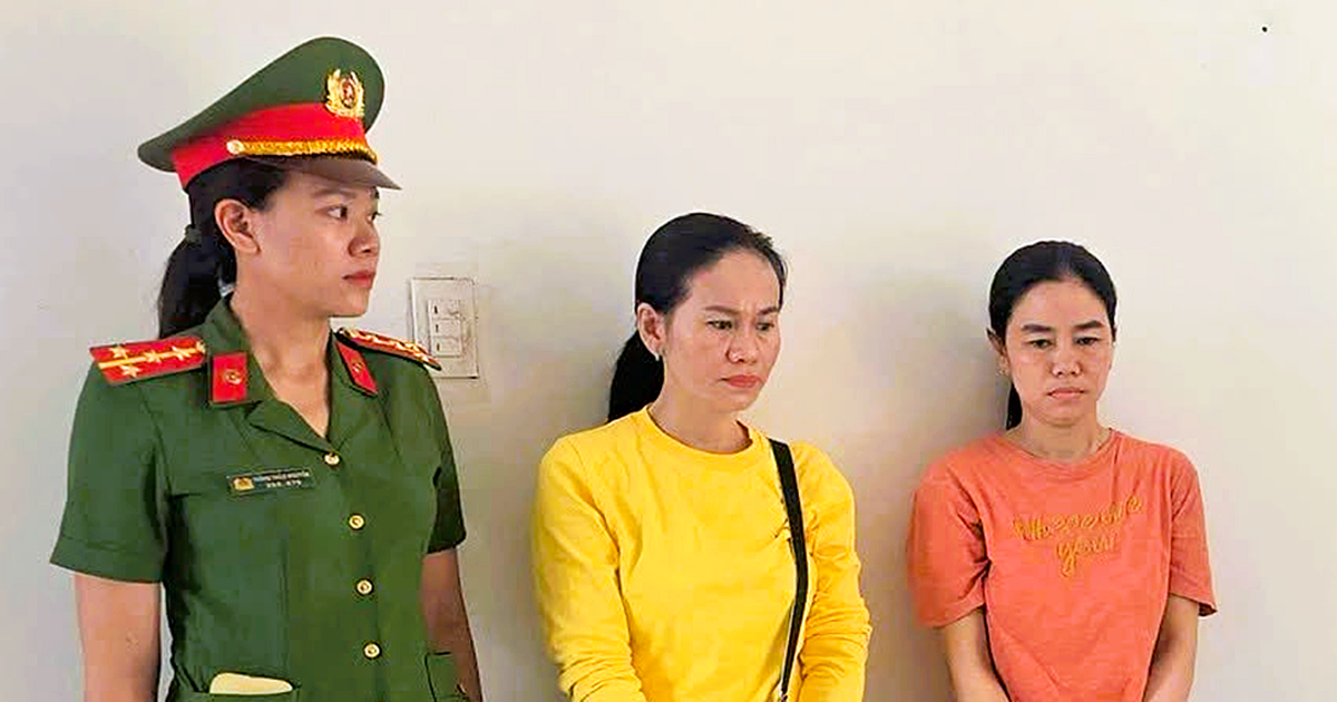 Bắt 2 phụ nữ dùng hồ sơ vay đáo hạn ngân hàng giả, lừa hơn 7,1 tỉ đồng