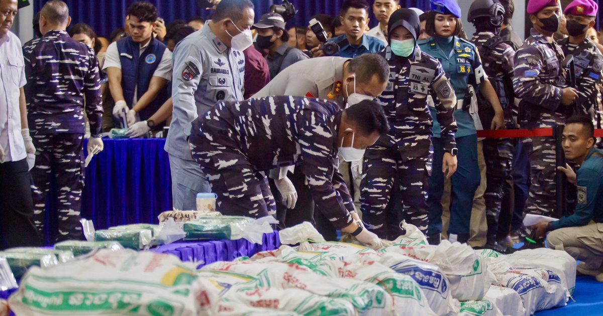 Indonesia bắt giữ tàu chở 1,3 tấn ketamine đến từ Thái Lan