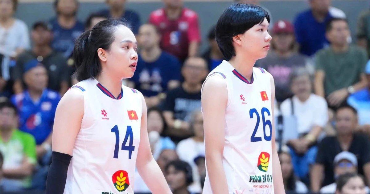 Bóng chuyền nữ Việt Nam lại thua Thái Lan, đứng chót chặng 2 SEA V.Cup 2026