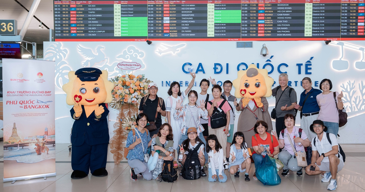 Phú Quốc - Bangkok: Bước tiến thứ 6 vươn ra thế giới của Sun PhuQuoc Airways