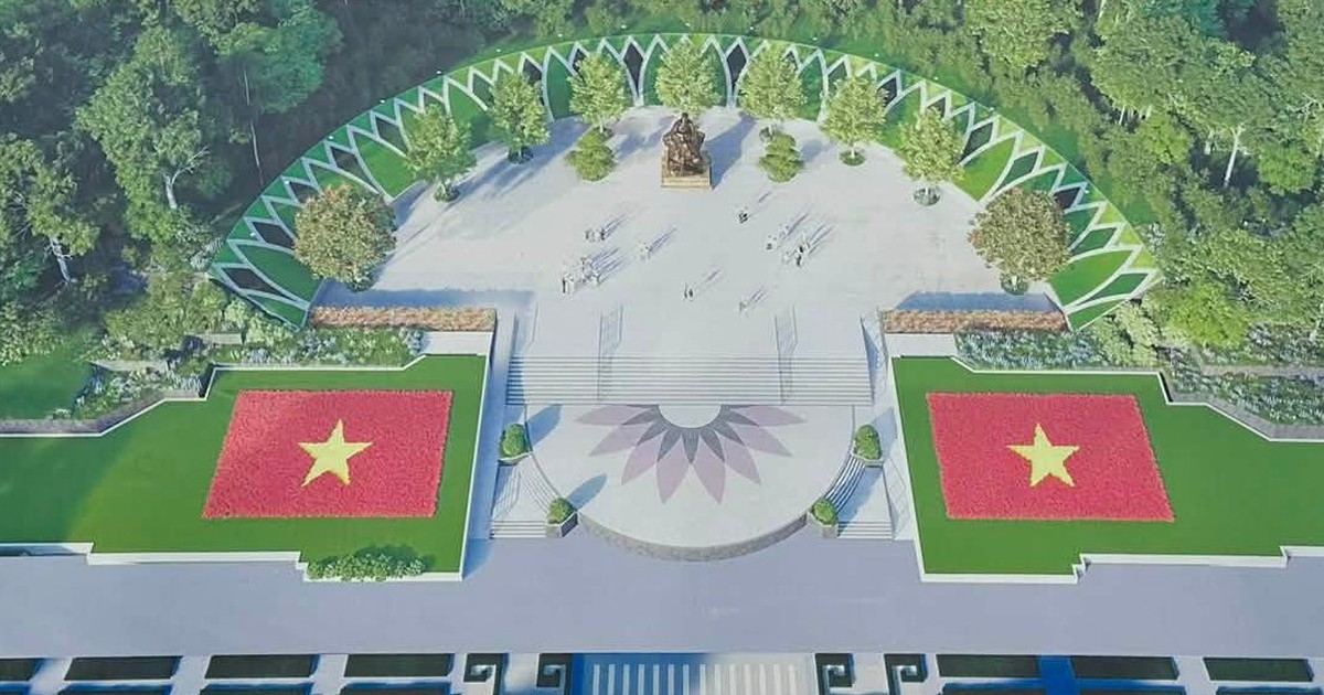 Khánh thành tượng đài 'Bác Hồ với ngày hội non sông' ở Đền Hùng ngày 19-9