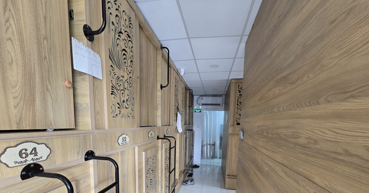 2.4-square-meter ‘sleep pods’ raise fire safety concerns in Ho Chi Minh City