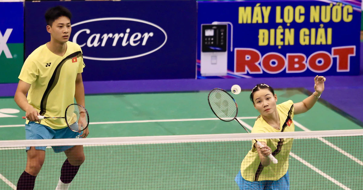 Đôi nam nữ của Việt Nam thắng 'sốc' hạt giống số 3 tại Vietnam Open