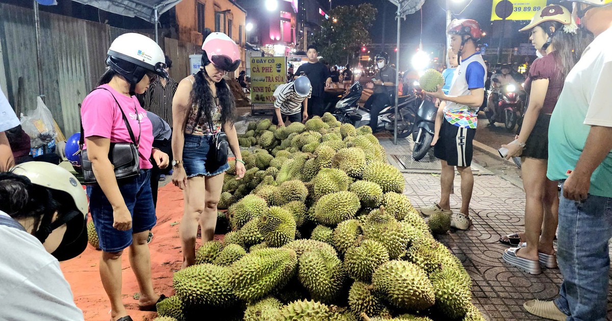 Sầu riêng đổ đống vỉa hè Sài Gòn, giá chỉ 20.000 đồng/kg nhưng ngon dở 'tùy duyên'