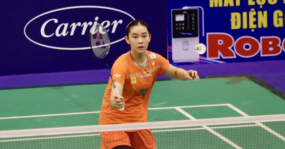 'Hot girl cầu lông' Thái Lan tạo địa chấn, vào chung kết Vietnam Open