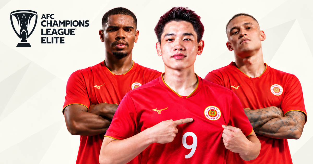 Lịch trực tiếp AFC Champions League Elite: Công An Hà Nội gặp Gamba Osaka