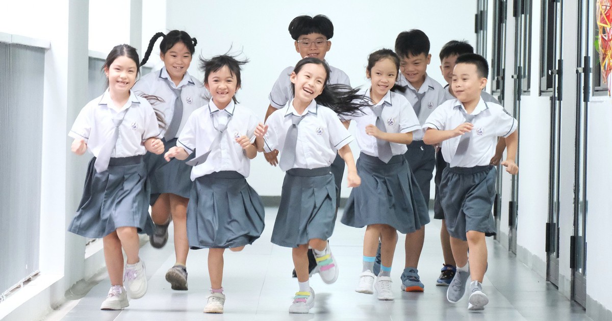 Trường tiểu học công lập mới ở Hà Nội 'sang xịn mịn' như khách sạn