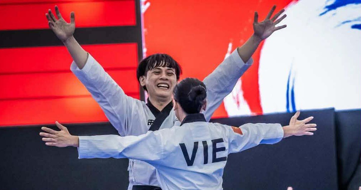 Taekwondo Việt Nam giành HCV thế giới 2026