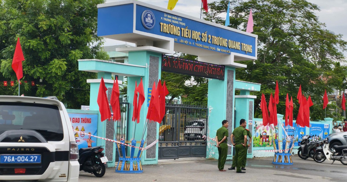 Thầy hiệu phó thiệt mạng trong vụ cháy ở trường tiểu học tại Quảng Ngãi