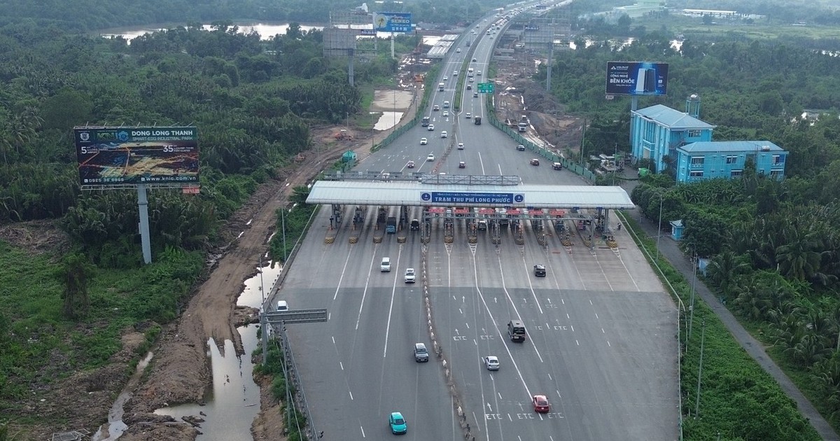 17h ngày 2-9, cao tốc Long Thành - Dầu Giây thông thoáng, chưa áp dụng cho xe chạy ngược chiều