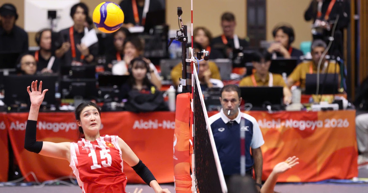 Bóng chuyền nữ Việt Nam thua Trung Quốc ở Asiad 20