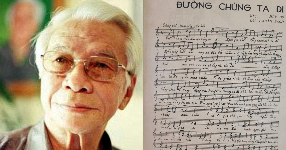 Điều ít biết về ca khúc nổi tiếng 'Đường chúng ta đi' của nhạc sĩ Huy Du
