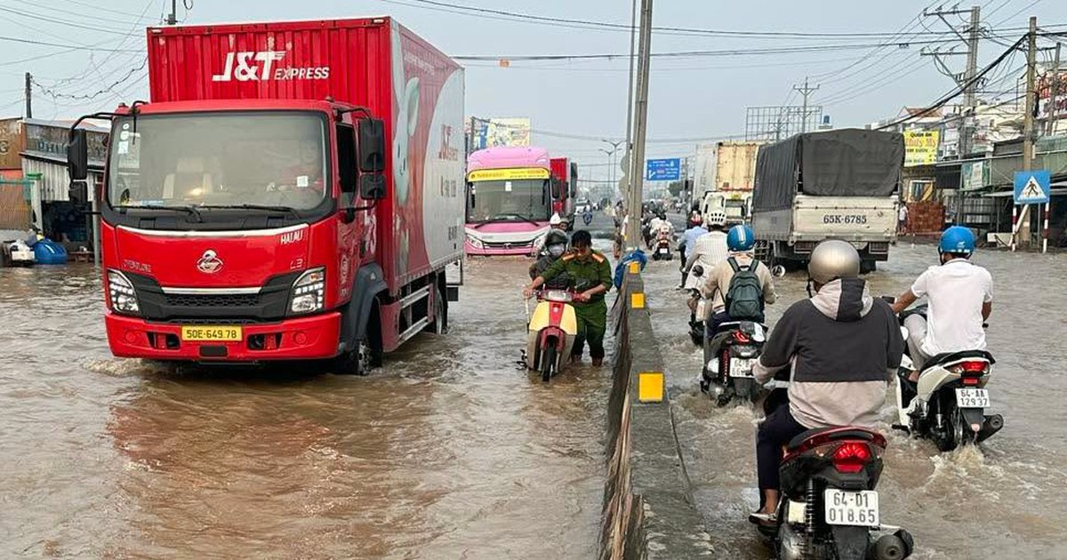 Triều cường cuối tháng 9 đạt đỉnh, nhiều nơi ở Vĩnh Long có thể ngập 50cm