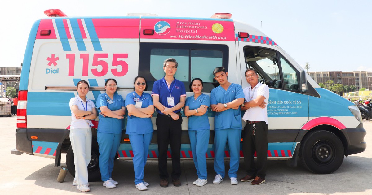 Bệnh viện Quốc tế Mỹ triển khai trạm cấp cứu vệ tinh 115