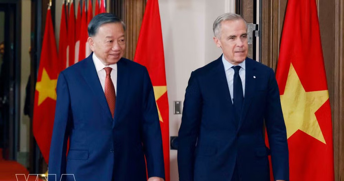 Top Vietnamese leader holds talks with Canadian Prime Minister